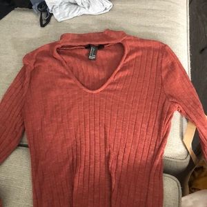 Forever 21 Keyhole long sleeve